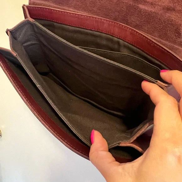 Madewell Burgundy Convertible Crossbody Purse - Picture 14 of 16